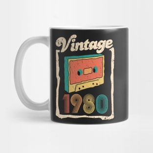 40th birthday gifts for men and women 1980 gift 40 years old Mug